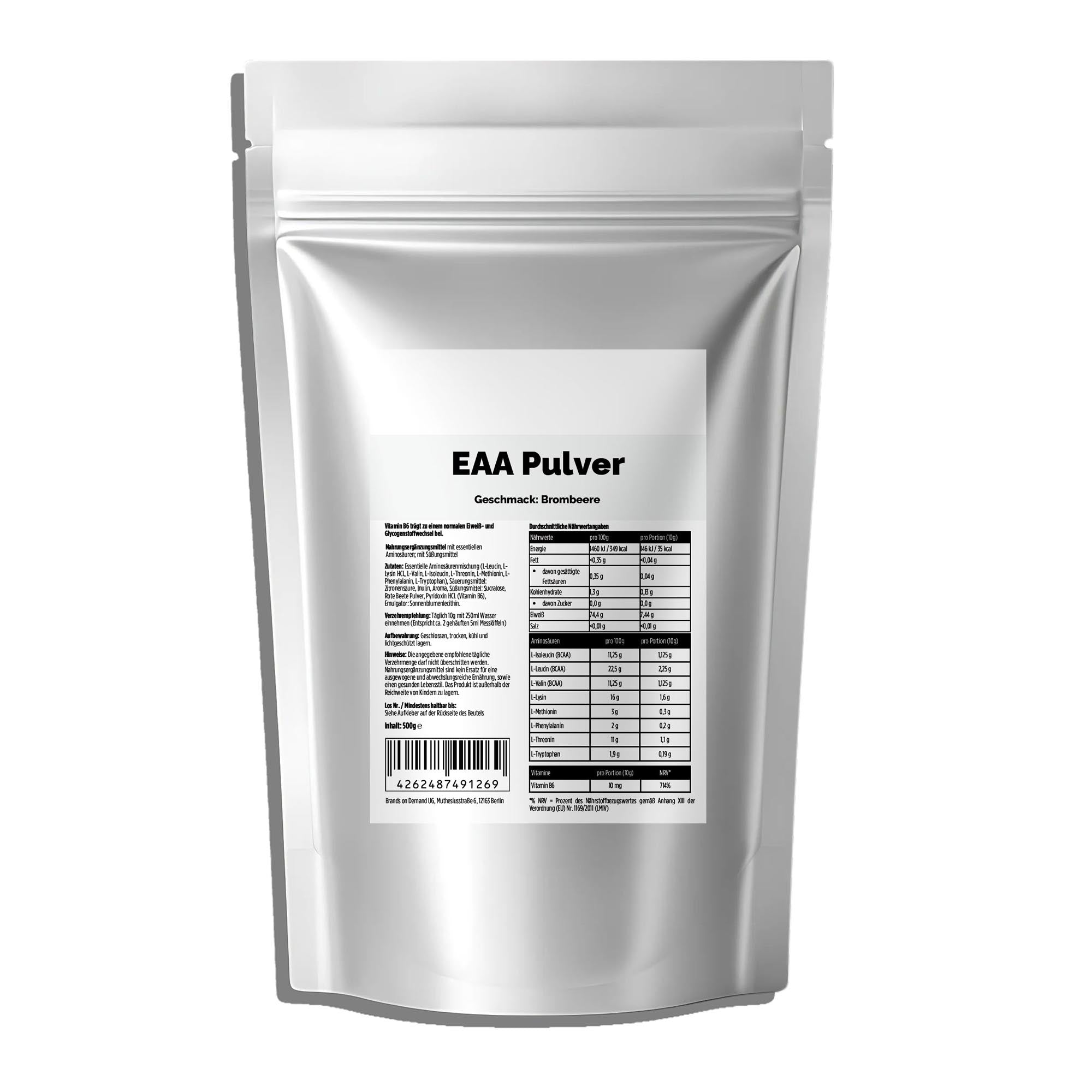 EAA (Aminoácidos Essenciais) Amora - 500g